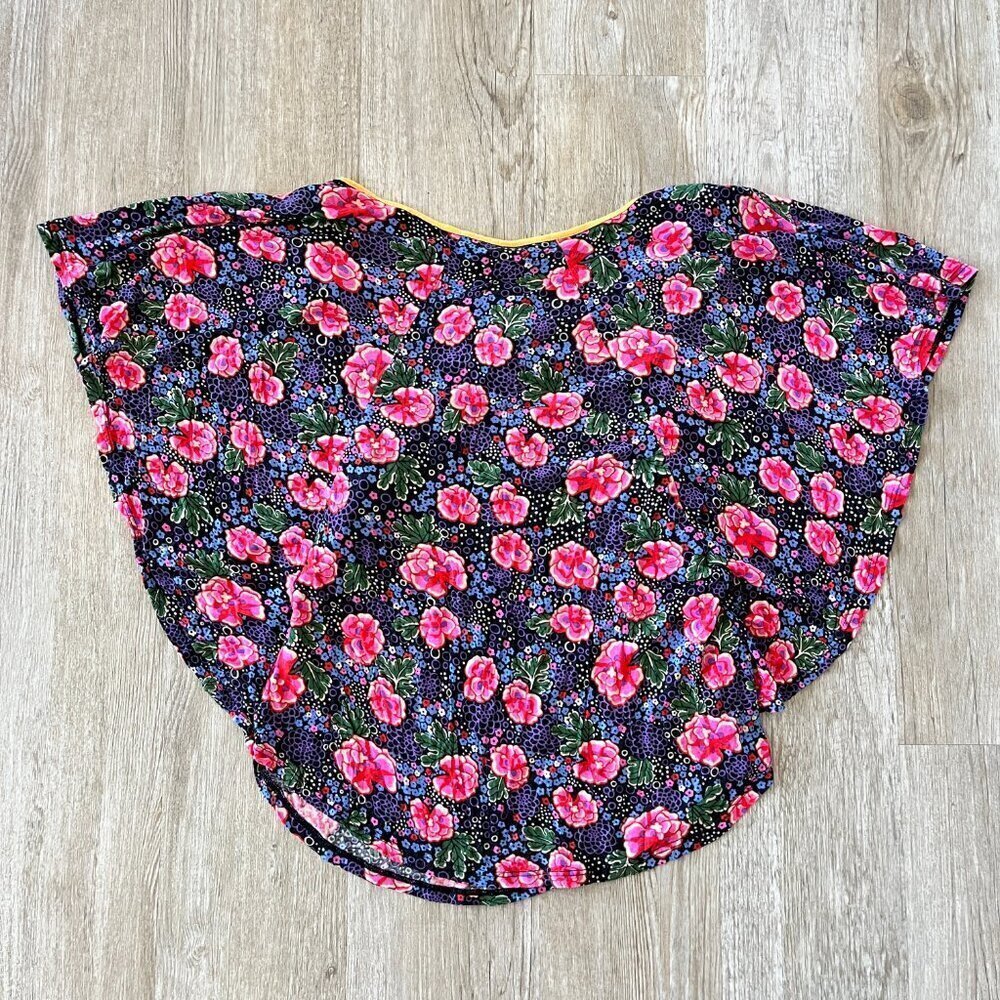 Womens Ric Rac Floral Blouse Top - M - Picture 4 of 5
